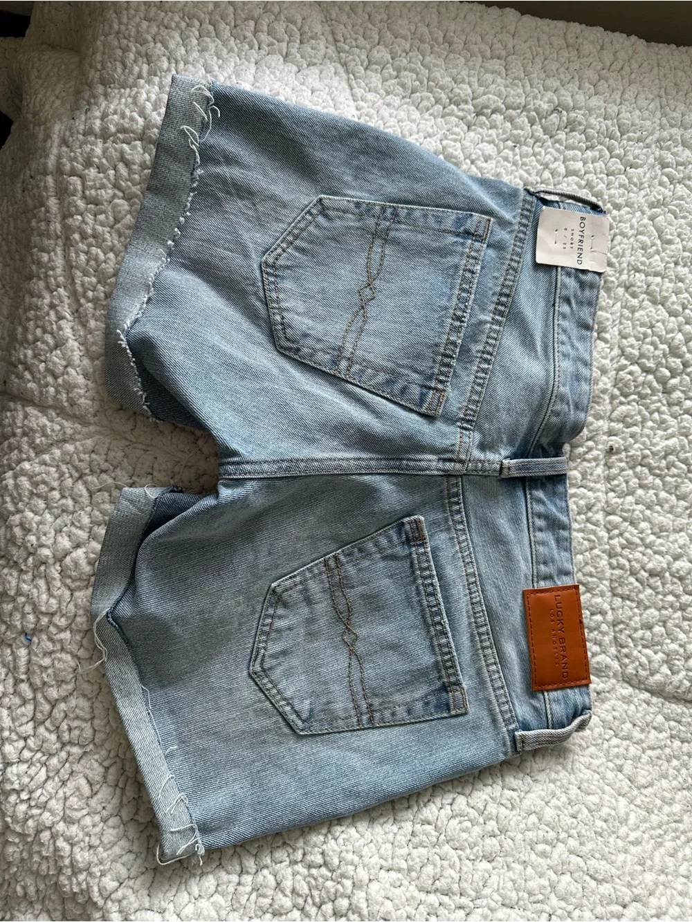 Lucky Brand Light Blue Cutoff Denim Shorts